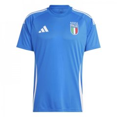 adidas Italy Home Fan Shirt 2024 Adults Blue