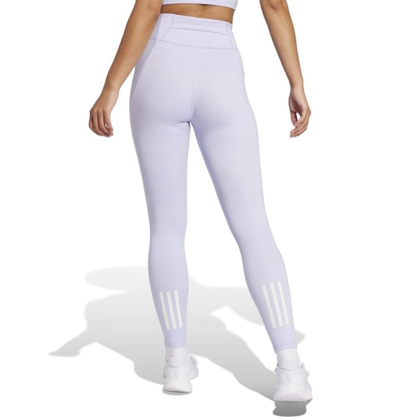 adidas Own The Run 7/8 Length Running Tight Womens Violet Tone