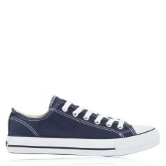 SoulCal Low Canvas Shoes Junior Navy