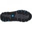 Gelert Horizon Low WP Juniors Walking Shoes Charcoal/Blue