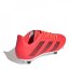 adidas Rugby Junior Soft Ground Boots Red/Blk/Wht