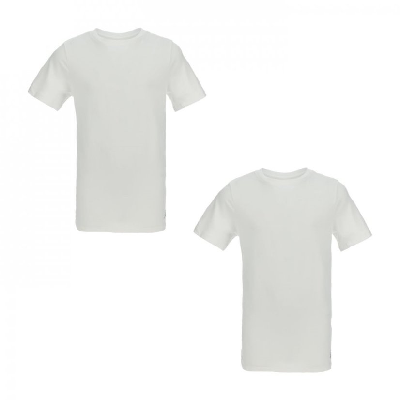 Air Jordan Base Tee 2Pk Junior Boys White