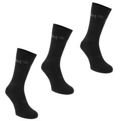 Gelert 3 Pack Thermal Socks Junior Black