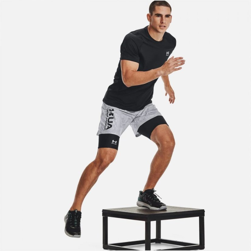 Under Armour HeatGear® Pocket Long Shorts Men's Black