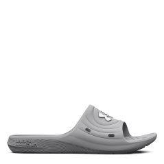 Under Armour Women's Locker Pool Sliders Grey