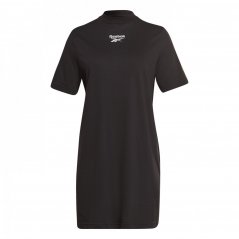 Reebok Tee Dress Womens T-Shirt Black