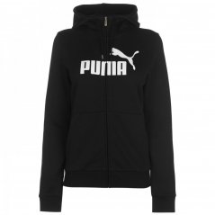 Puma No1 Logo Hoodie Ladies Black/White