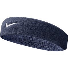 Nike Men's Swoosh Headband Obsidian/White