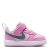 Nike Court Borough Low Recraft Shoes Infants Pink/Grey
