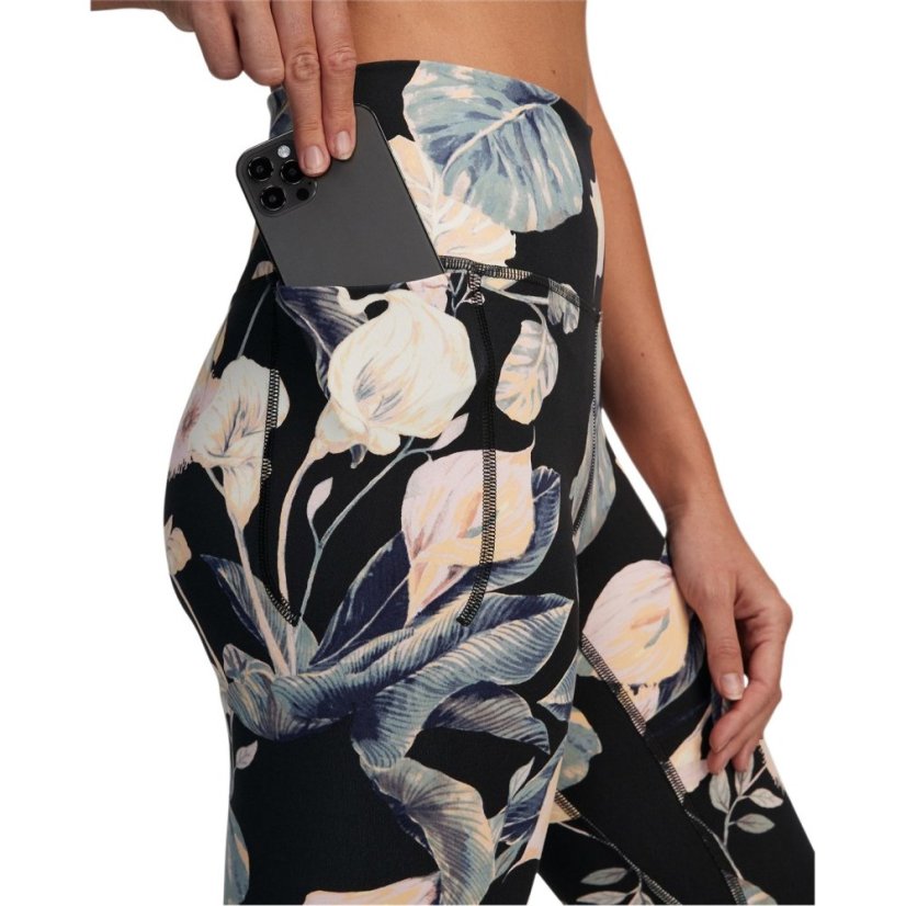 Under Armour Women's Meridian Print Gym Leggings Black