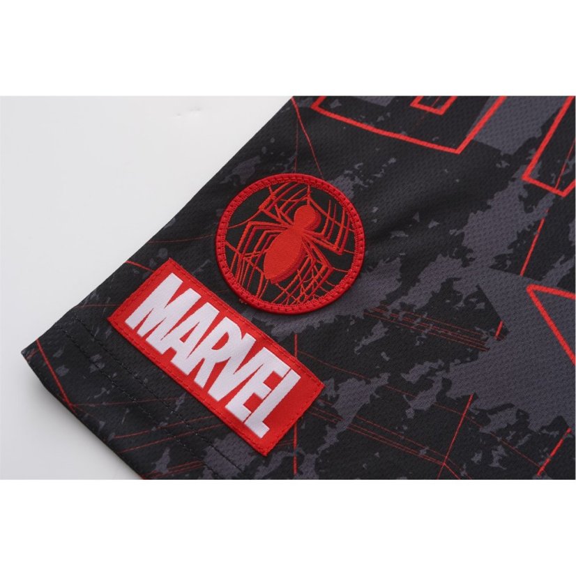 Everlast Spiderman V-Neck Vest Juniors Black