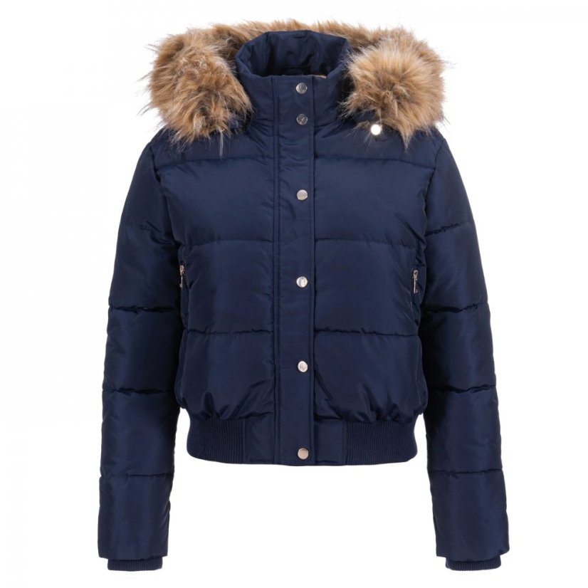 Golddigga Bubble Jkt Ld31 Navy