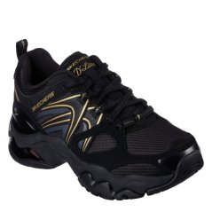 Skechers Women's Chunky Trainers Black/Black