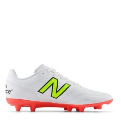 New Balance 442 V2 Firm Ground Football Boots White/Volt