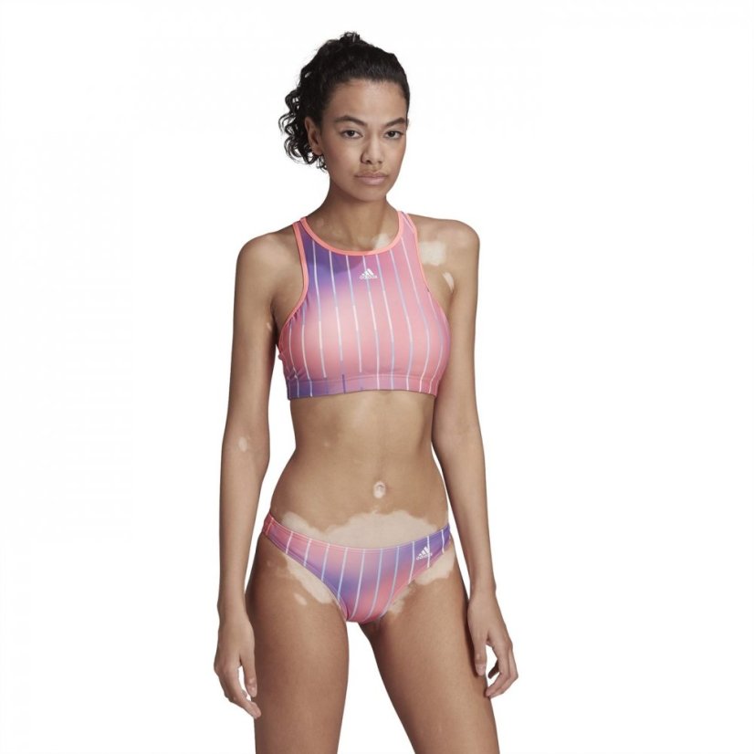 adidas Melbourne Bikini Set Acired/White