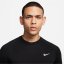 Nike Flex Rep Men's Dri-FIT Short-Sleeve Fitness Top Black/White