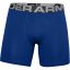 Under Armour Charged Cotton 6inch 3 Pack Blue/Grey