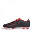 adidas Predator 24 Club Flexible Ground Football Boots Black/White/Red