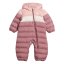 adidas Kids' Snowsuit Pink/Crimson