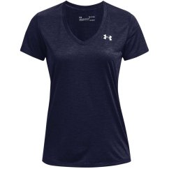 Under Armour Tech™ Twist V-Neck Short Sleeve Womens Midnight Navy