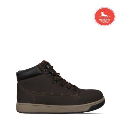 Dunlop Nebraska Memory Foam pánská pracovní obuv Brown