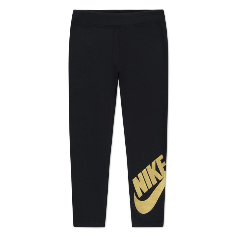 Nike Kids' Leggings Black/Gold