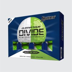 Srixon Adults Q Star Golf Balls White/Lime