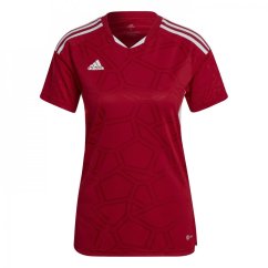 adidas Condivo 22 Match Day Jersey Womens T-Shirt TM Pwr Red/Whit