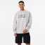 Everlast Camo Logo Sweatshirt Mens Grey Marl