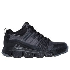 Skechers Summits AT Wynwood Walking Shoes Womens Ch Syn/Tex/Blk
