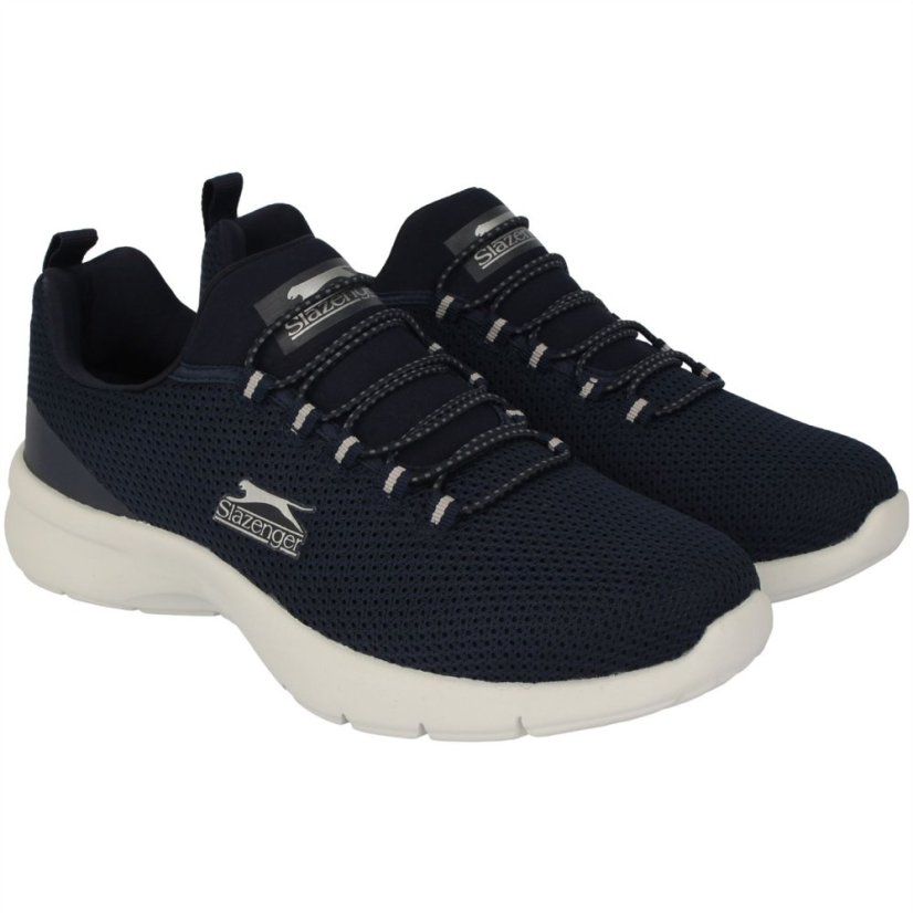 Slazenger Twister Mens Trainers Navy/Grey