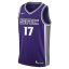 Nike Sacramento Kings Schroder #17 Jersey Purple