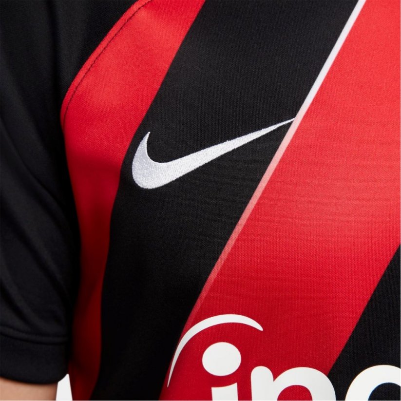 Nike Eintracht Frankfurt Home Shirt 2023 2024 Adults Black/Red