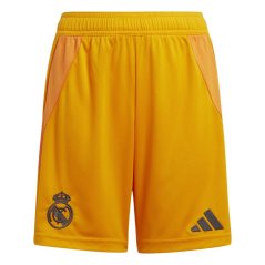 adidas Real Madrid Away Shorts 2024 2025 Juniors Orange