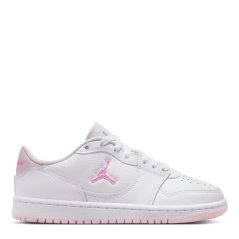 Air Jordan Kids' Low-Top Trainers White/Pink