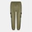 Everlast Men's Utility Closed Hem Fleece Joggers Khaki