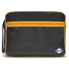 Lambretta Flight Bag Black/Mustard