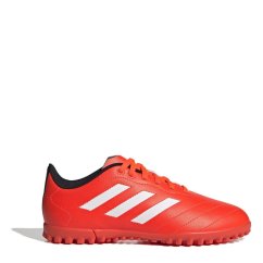 adidas Goletto VIII Astro Turf Football Boots Kids Red/White