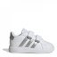 adidas Grand Court Sneakers Infants White/ Silver