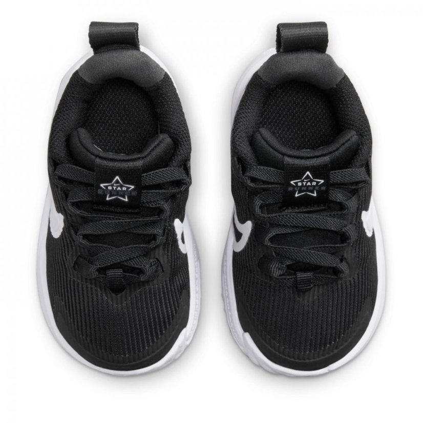 Nike Star Runner 4 Baby/Toddler Shoes Black/White