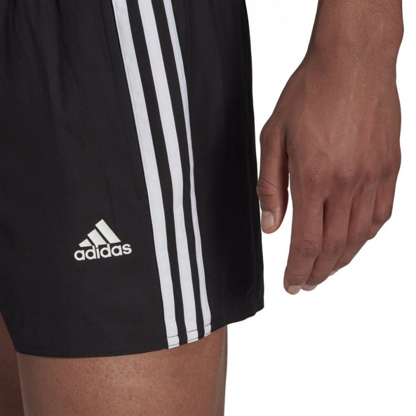 adidas 3-Stripes Classic Swim pánske šortky Black
