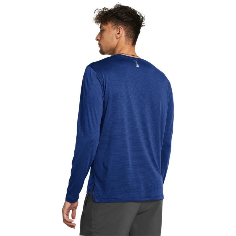 Under Armour LAUNCH LONGSLEEVE Tech Blue