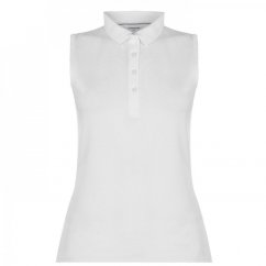 Calvin Klein Golf Cotton Polo Shirt White