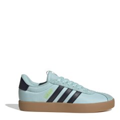 adidas VL Court 3.0 Shoes Womens Aqua/Ink/Lucd