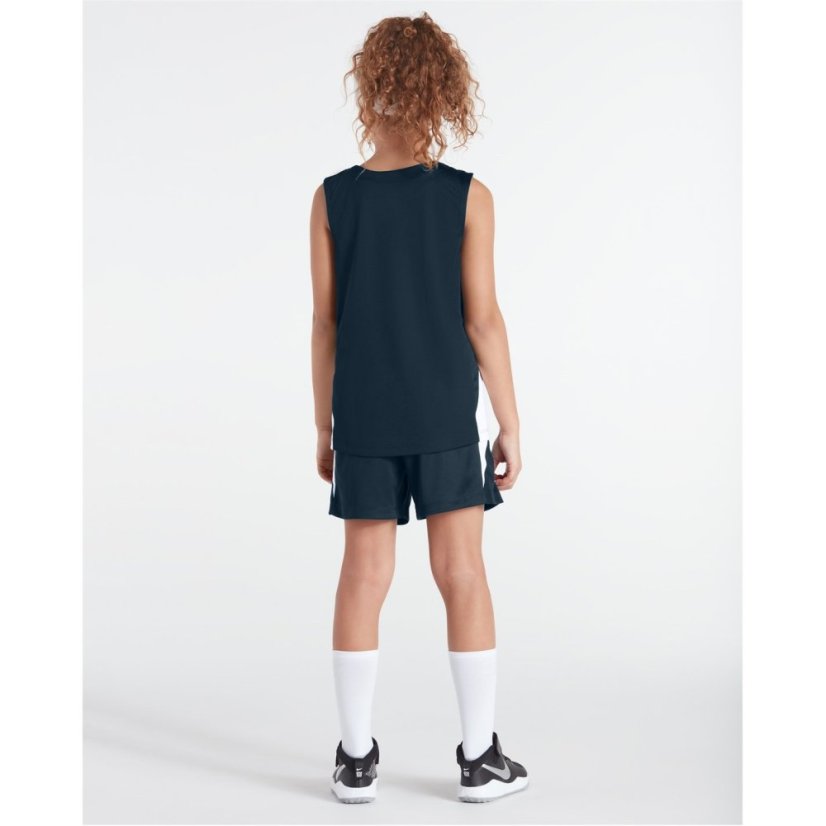 Nike Unisex Kids Performance Basketball Jersey Obsidian/White