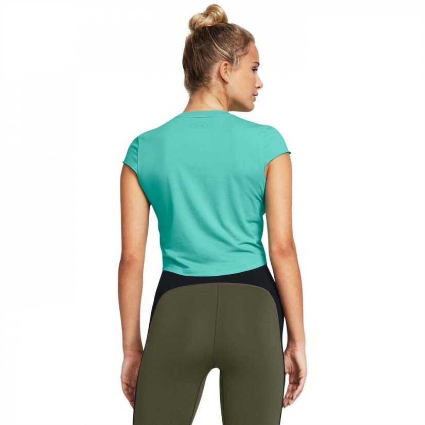 Under Armour Project Rock Night Shift Cap dámské tričko Green