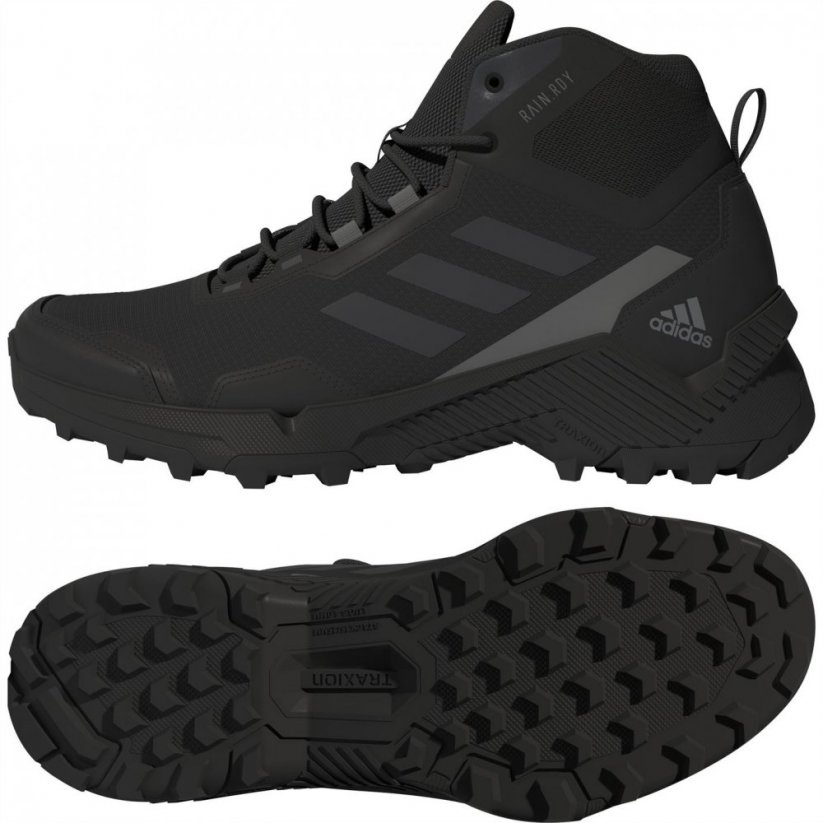 adidas Eastrail 2.0 Mid RAIN.RDY Hiking Shoes Mens Black/Carbon