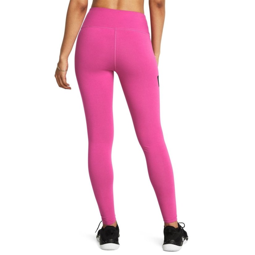 Under Armour Campus Leggings Womens Astro Pink/Blac