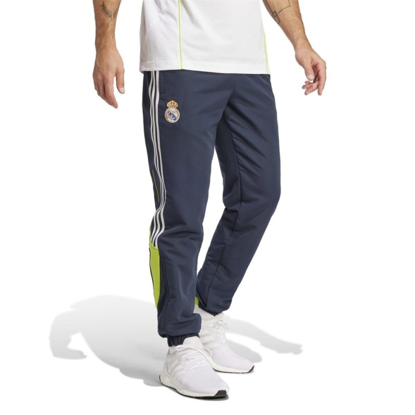 adidas Real Madrid UBP Tracksuit Bottoms Adults Night Navy