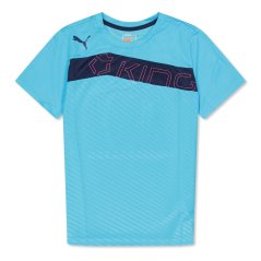 Puma (F1) King Graphic Tee Atoll Juniors Blue